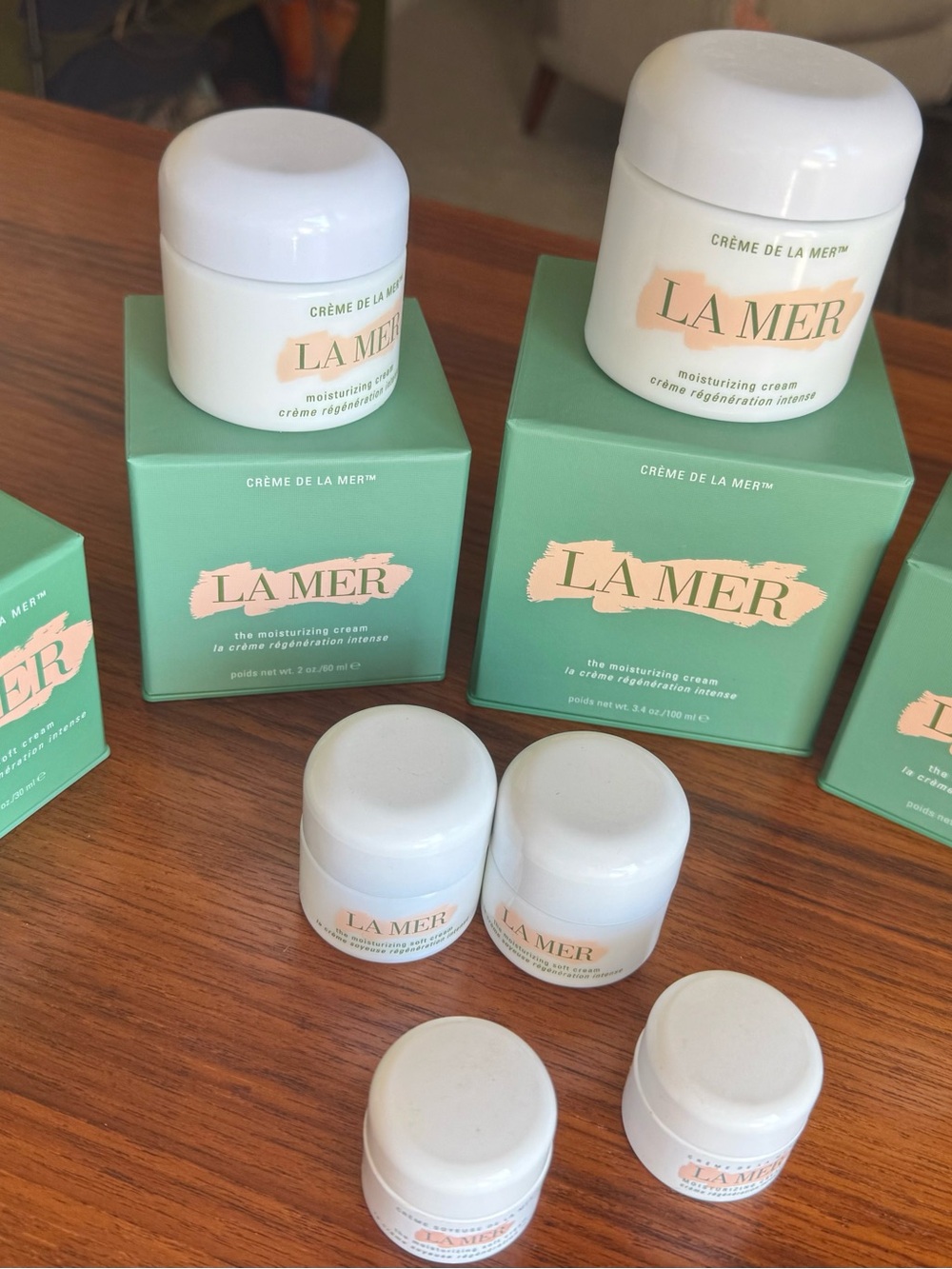 La Mer Moisturizer Empty Jars LOT